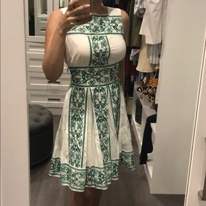 Cotton empire waist, A-line summer dress